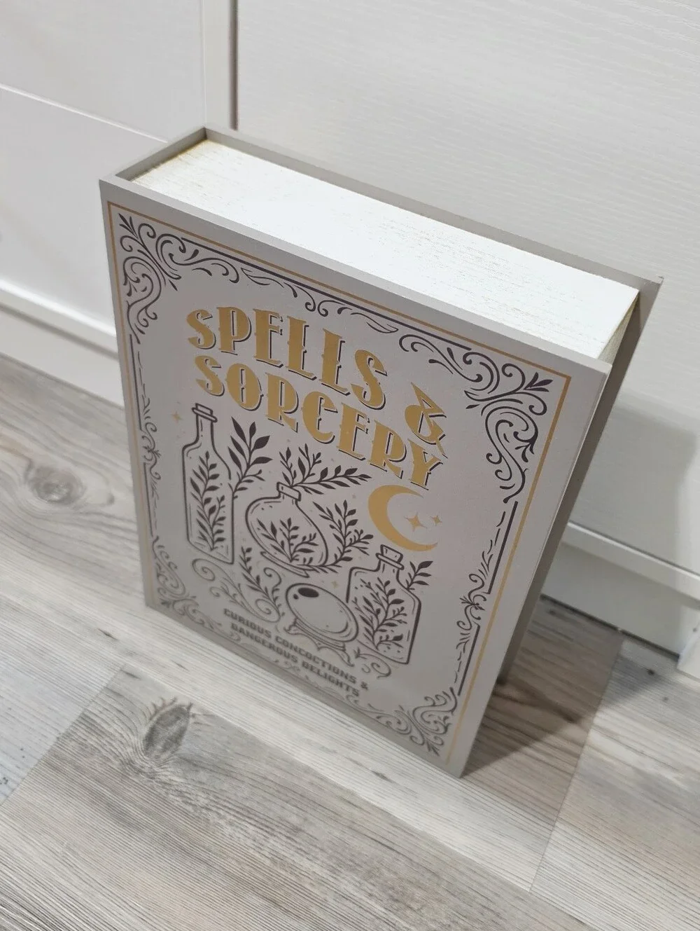 Target Bullseye Playground Halloween 2026 Wood Book Decor - Spells & Sorcery